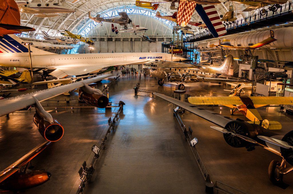 Smithsonian Air and Space Museum Udvar-Hazy Center, in Chantilly, Virginia