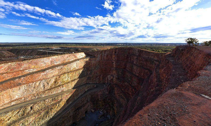 Cobar, Open Cut Mine, Outback Australia