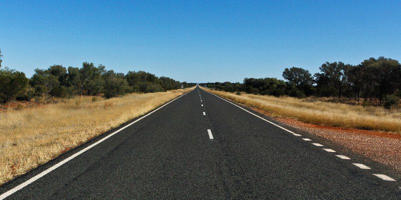 Road near Cobar - Outback Australia