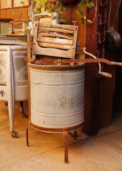 Old Washing Machine, Silverton, Outback Australia