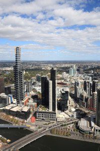 Eureka Tower in Melbourne, Third Tallest Building in Australia