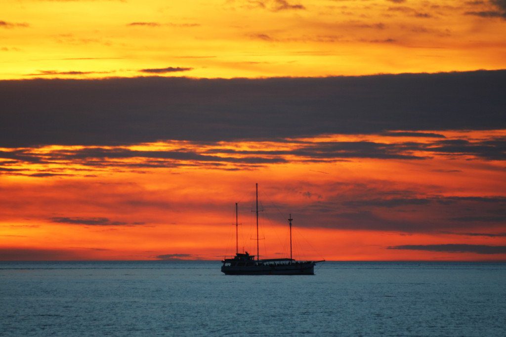 Sunset over Darwin Harbour, Northern Territory Australia