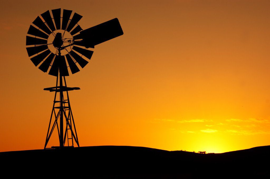 Outback Australia Wind Pump