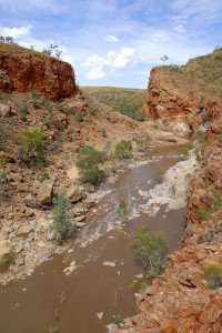 Ormiston Gorge, in the West MacDonnell Ranges near Alice Springs, Northern Territory Australia