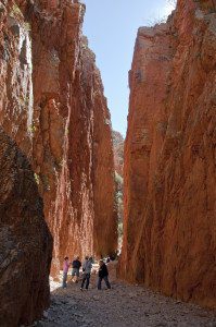 Standley Chasm, in the West MacDonnell Ranges near Alice Springs, Northern Territory Australia