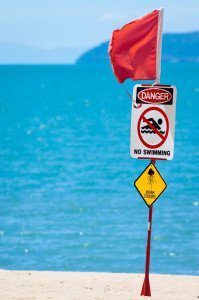 Lethal Stinger/Jellyfish Warning Sign, Australia
