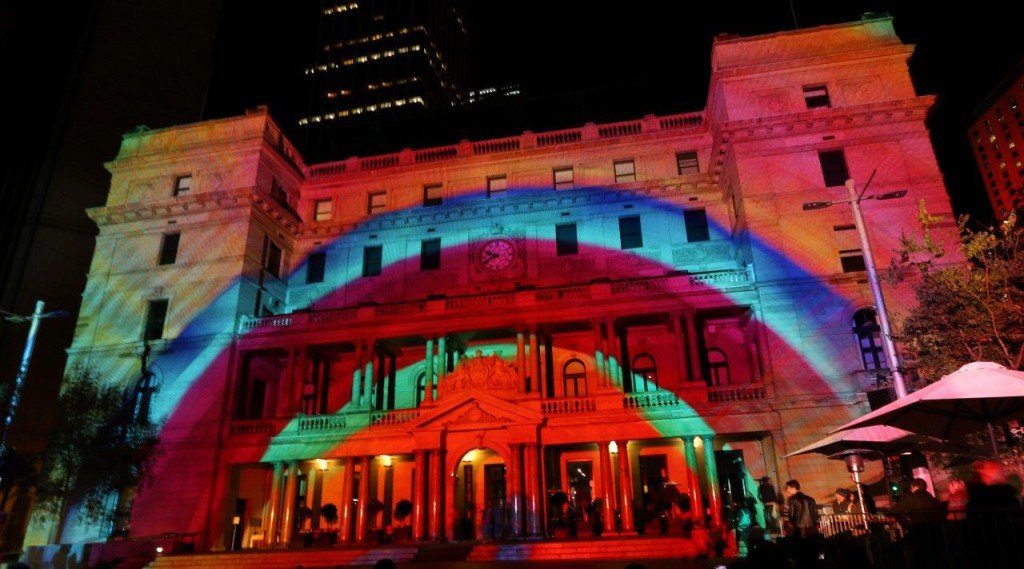 Sydney Vivid Festival - Customs House Projections