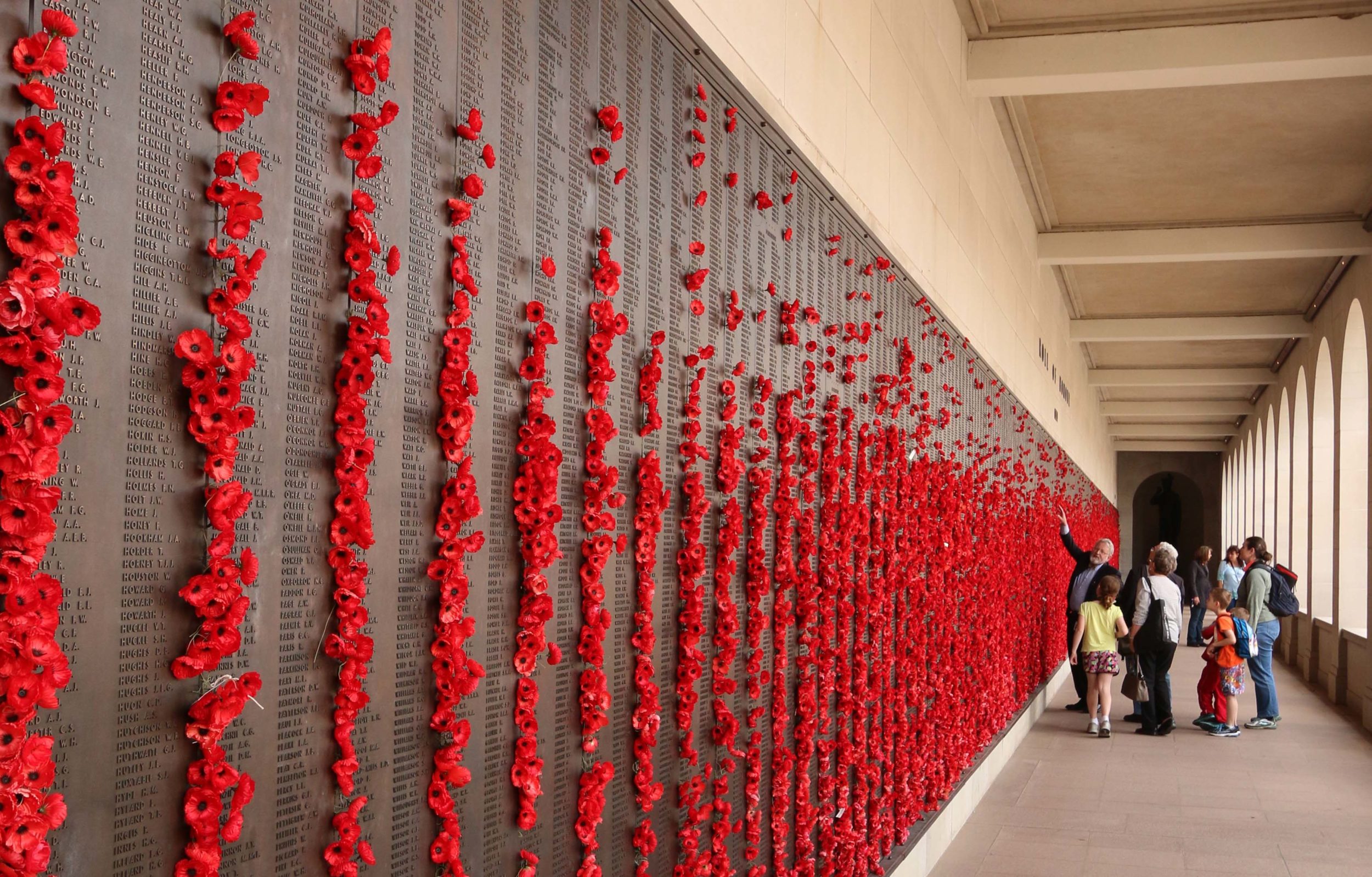 The Roll of Honour at the Australian War Memorial in Canberra