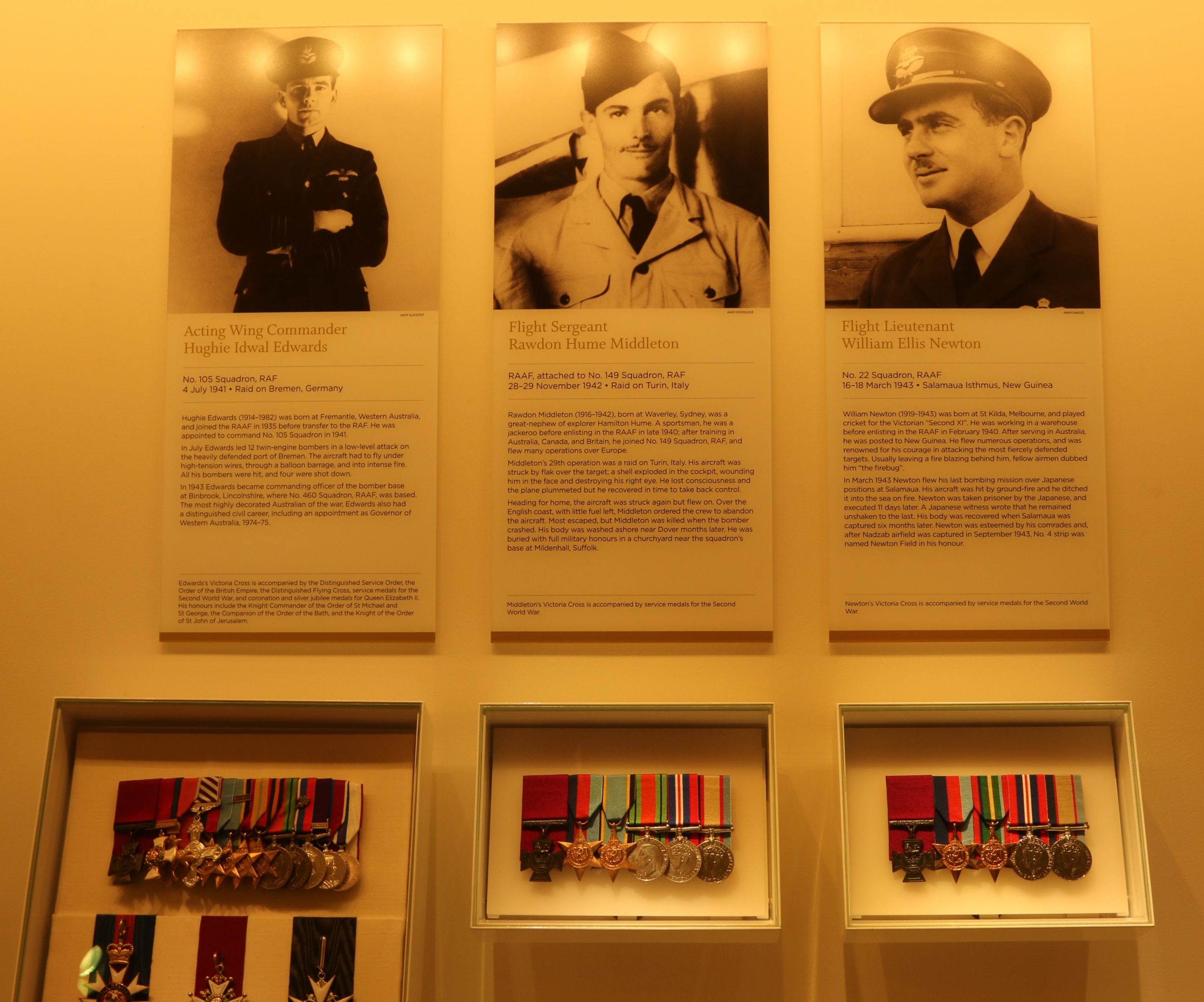 Hall of Valour at the Australian War Memorial in Canberra