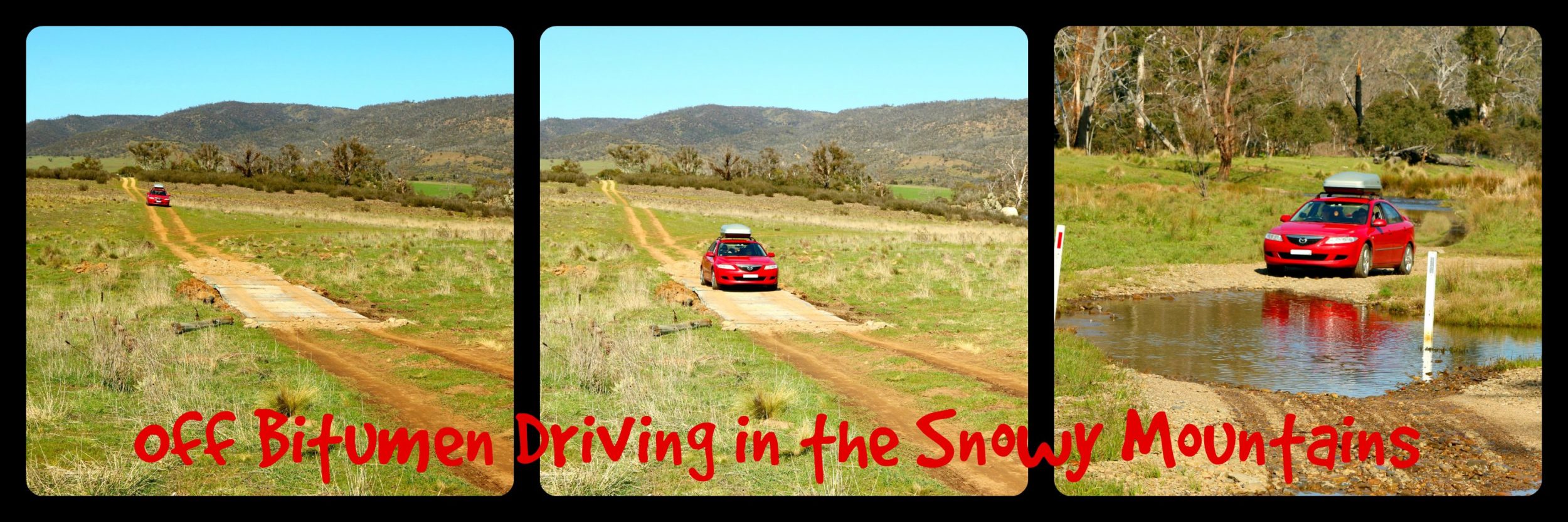 Off Bitumen Driving in the Snowy Mountains, Australia