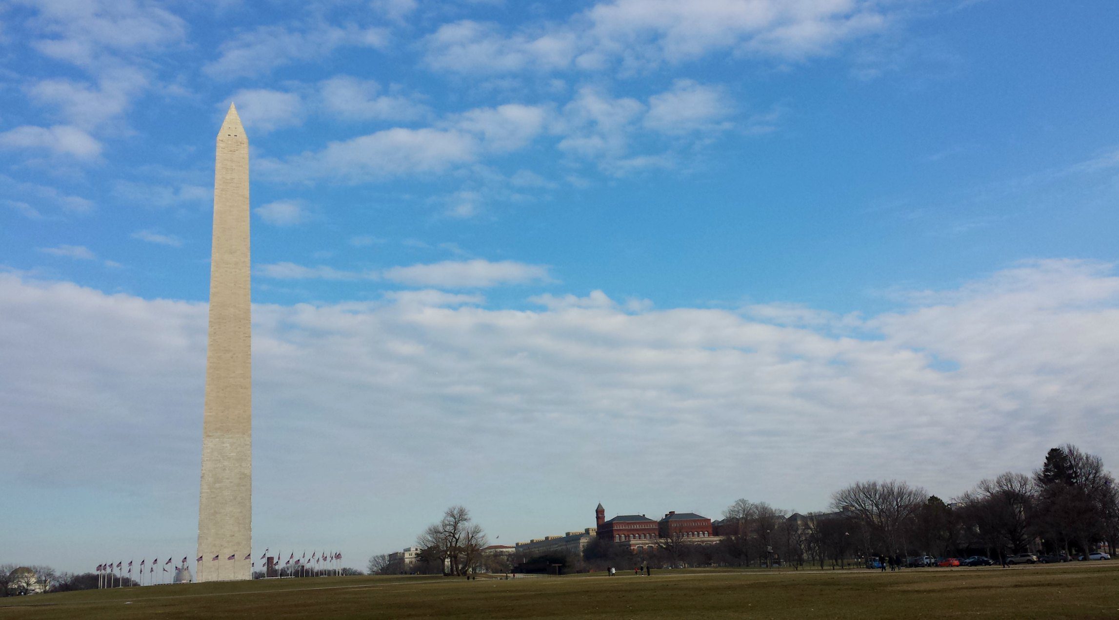 The Washington Monument in the National Mall, Washington DC