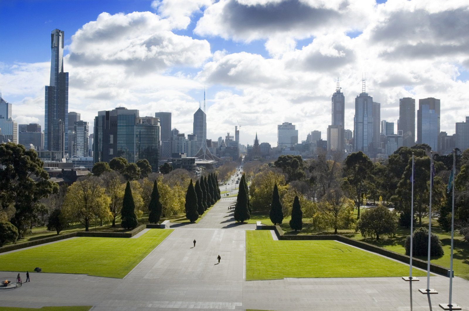 Views over Melbourne, Australia