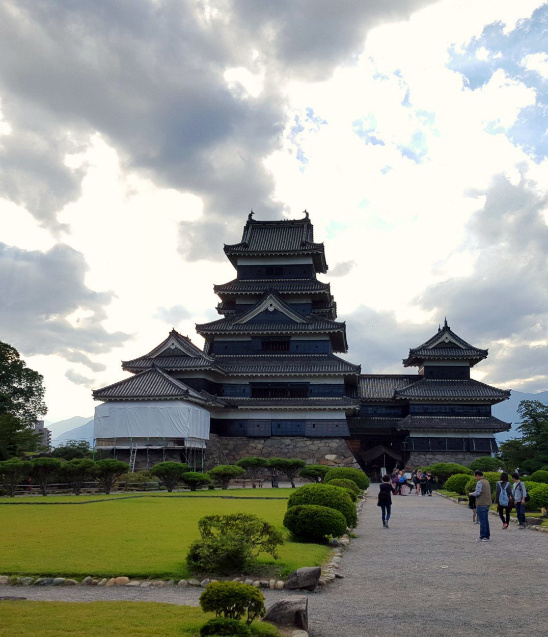 Another View of Matsumoto Castle, Japan