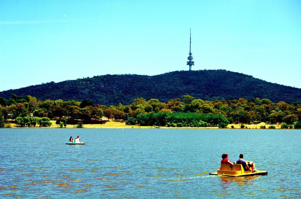 Black Mountain Tower in Canberra, Australia