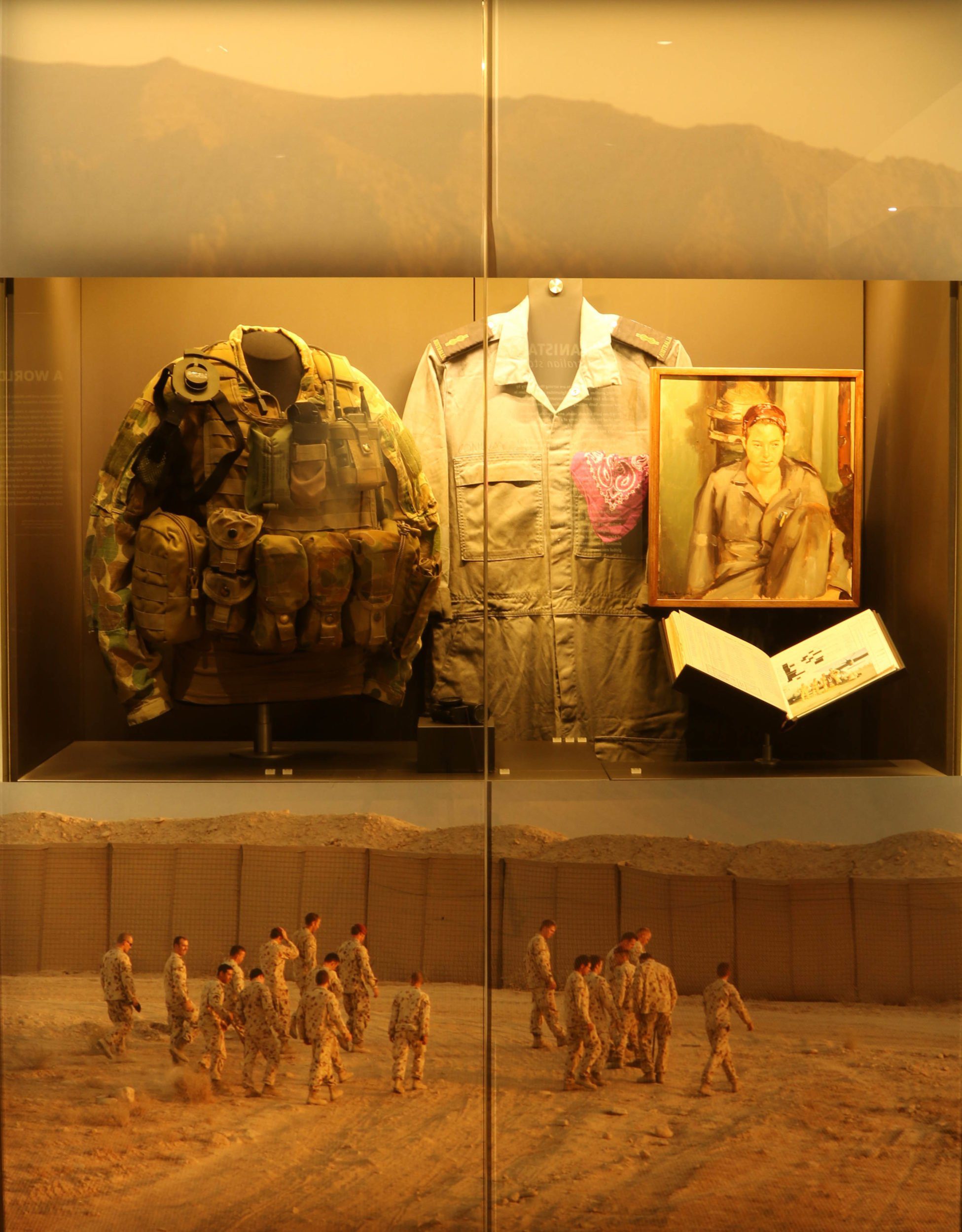 Afghanistan Exhibition at the Australian War Memorial in Canberra
