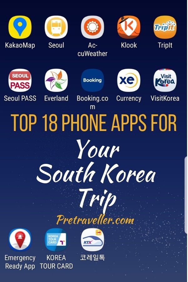 Phone Apps for South Korea Trip