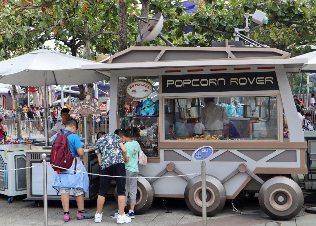 Snack Cart in Tomorrowland