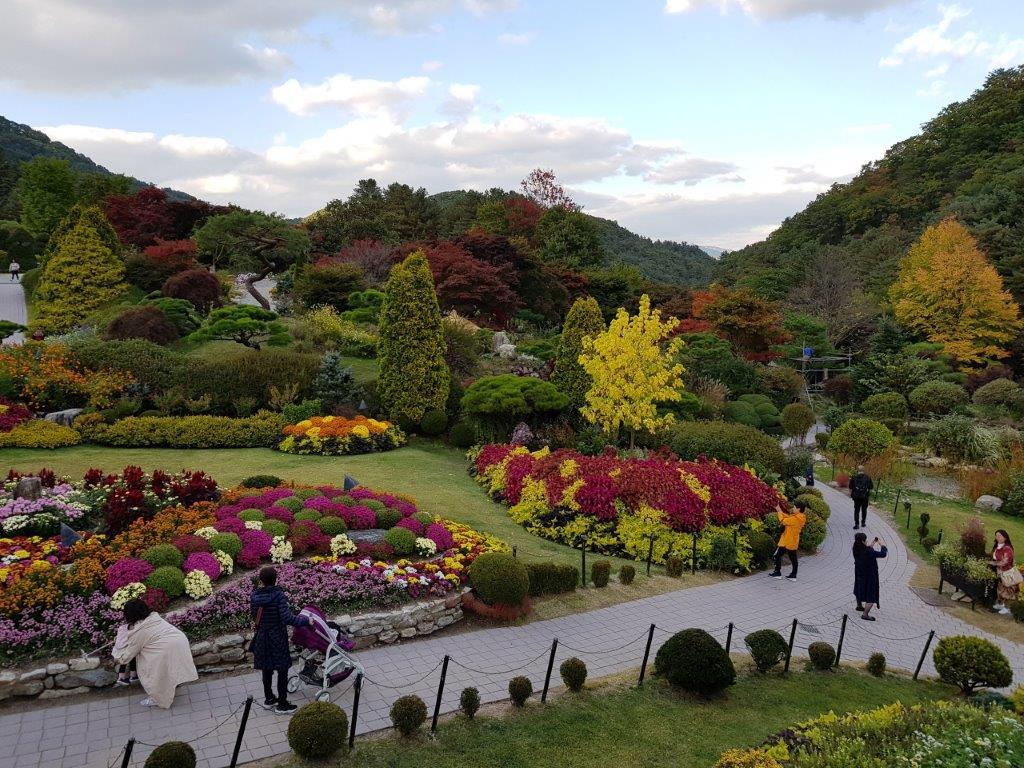 The Garden of Morning Calm, west of Seoul in South Korea
