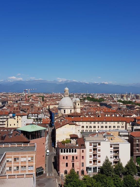 Views over Turin from the Turin Cathedral Bell Tower