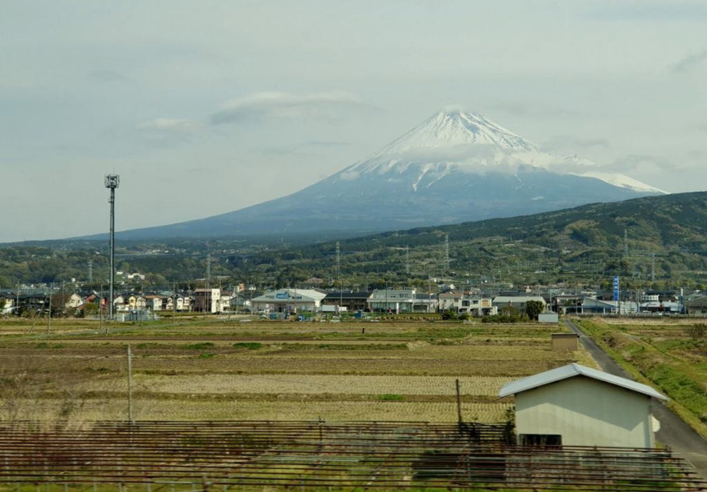Closer views of Mt Fuji from the Shinkansen