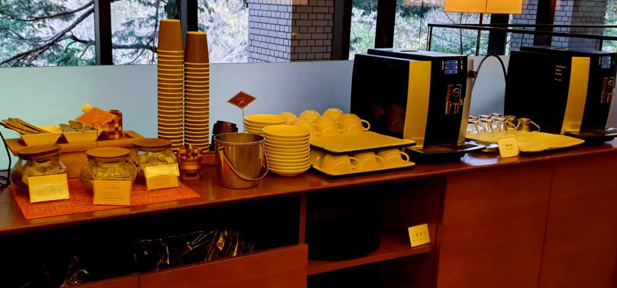 KAI Hakone Common Area Tea and Coffee Service