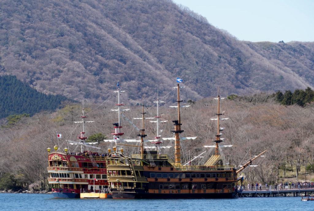 Pirate Ship Cruise on Lake Ashi in Hakone 2