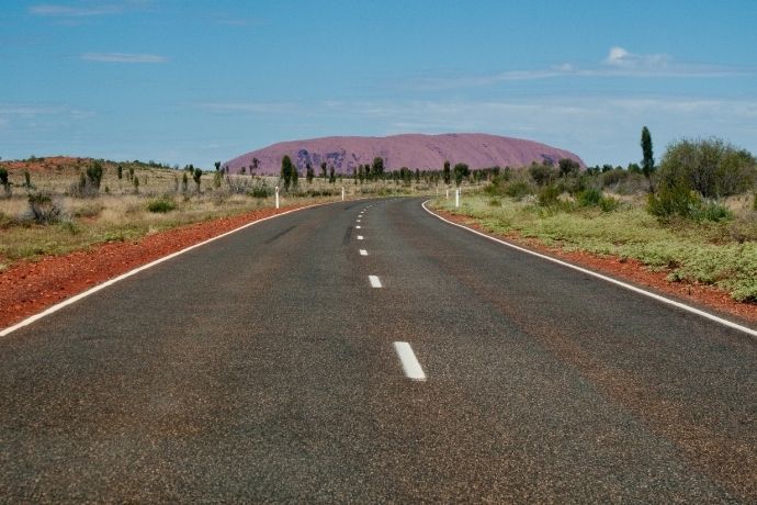 On the Road to Uluru, NT